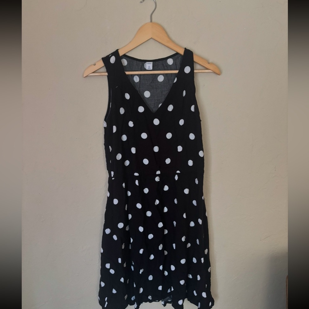 OLD NAVY POLKA DOT TALL DRESS